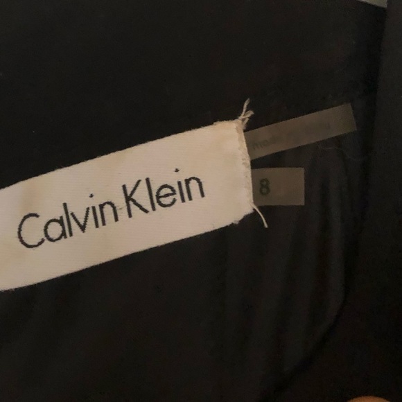 Black Calvin Klein Shimmy Dress - Picture 2 of 4